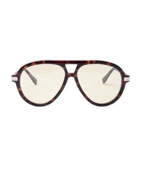 Women’s Tortoise Aviator Sunglasses - Brown